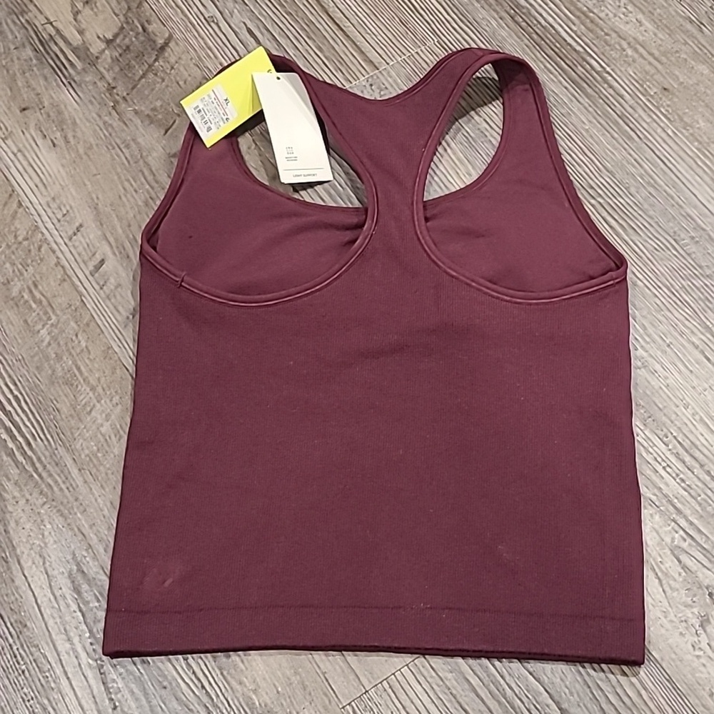 All In Motion Seamless Racerback Ribbed Tank Top - Picture 8 of 8